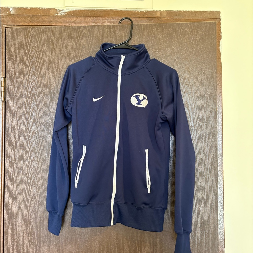 Nike BYU Navy Full-Zip Jacket